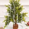 24pcs Transparent Christmas Tree Hanging Decoration Ice Bars Christmas Tree Threaded Ice Pendant Ornament Xmas Decor