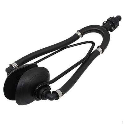 Přívěsný motorový vodní splachovač Dvoukulatý náušník Rychlé připojení Pohodlné