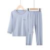 Children's pajamas Modal boys long-sleeved trousers summer middle and older children's loungewear parent-child suit girls' air-conditioned clothing