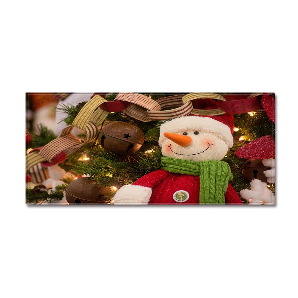 Christmas Kitchen Sand Carpet Doormat Long Floor Mat