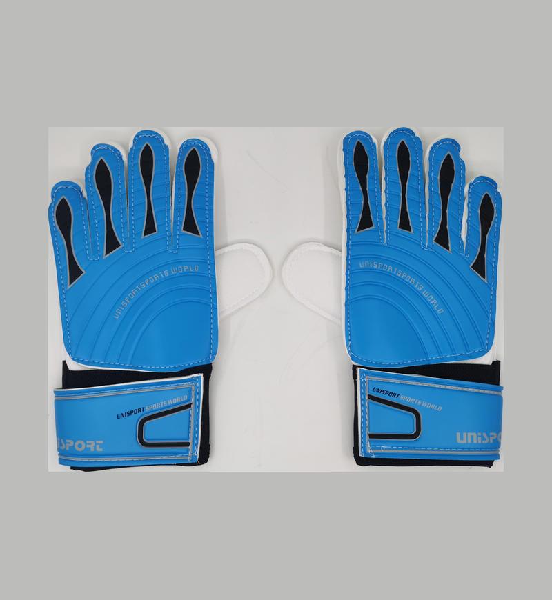 

Durable Non-slip Training Latex Goalkeeper Gloves for Adults & Kids Child синій
