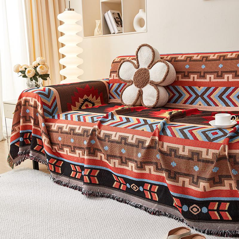Bohemian Style Sofa Cover Ins Trend Slipcover Non-slip Cushion Sofa Towel Four Seasons Universal Set Wholesale