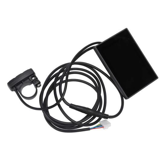 Electric Bike Conversion Kit 35A Sine Wave Bike Motor Controller with Light Line for KT LCD 8S Panel Set for 1500W Motor 
