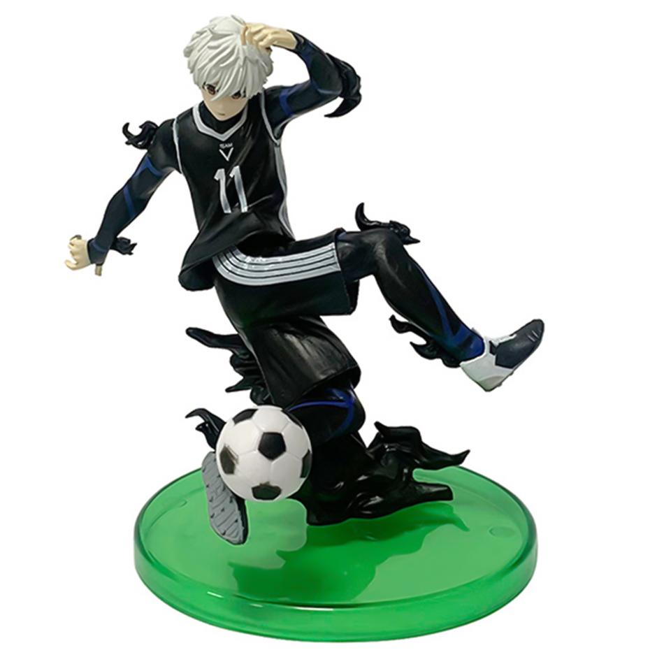 Anime BLUE LOCK Jie Shiyi Nagi Makoto Shirou Voetbal Yoichi Bachira Meguru Figures Actiefiguur Model Speelgoed voor Kinderen Gif