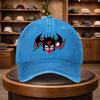 A UnisexS Demon Monster Head Baseball Cap Stylish And Adjustable for Outdoor Use Featuring an Urban Style This Lightweight And