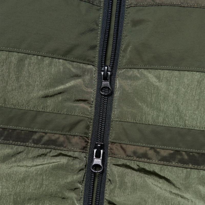 Nomanual H.c Nylon Down Jacket   Khaki