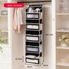 1pc Door Storage Device 5-Layer Camping Car Storage Device, Toy Diaper Bedroom Closet Wall Mounted Door Hanging Storage Device