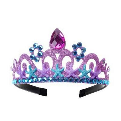 Mermaid Princess Accessories Set: Headband, Necklace, Bracelet, Ring, Earrings for Girls' Role-Play