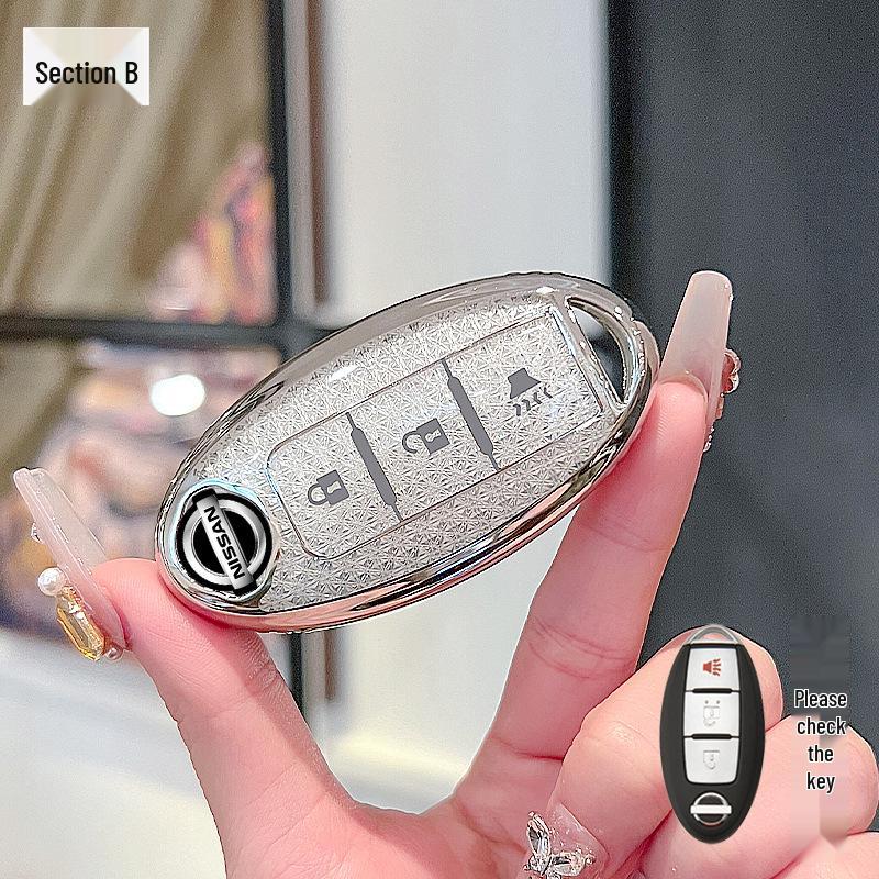 

Nissan Key Cover for Sylphy, Qashqai, Teana, Tiida, Patrol, Loulan, Kicks