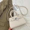 Bag women's new trendy high-end fashion niche design shoulder messenger bag portable platinum bag