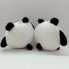 Plush Stuffed 1PCS 9CM Panda Plush Toy Animal Stuffed Toy PP Cotton Key Pendant To Send Children
