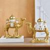 Gold Ramadan Camel Figurine Resin Middle East Camel Ornaments Camel Sculpture  Living Room