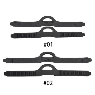 1Pair Diving Fin Strap with Quick Release Buckles Adjustable Fin Strap TPR Fin Straps Replacement for Underwater Diving Swimming