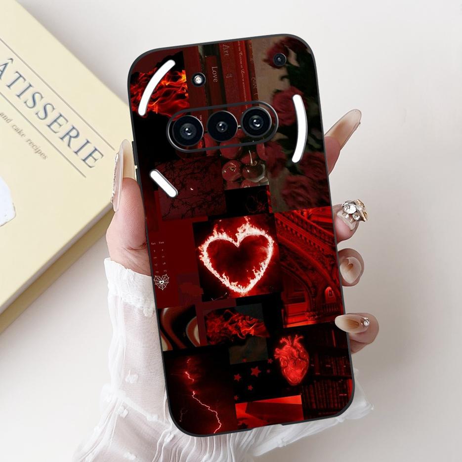 Per Custodia Nothing Phone 3A A059 Copertura Lussuosa Verniciata Candy Custodia Morbida in Silicone Per Nothing Phone 3A Pro A059P Phone3A Custodie