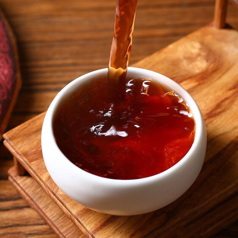 357г Юньнаньский чай Чай Пуэр Старый Бань Чжан Пуэр Чайный торт Чай с семью семенами — фото 6