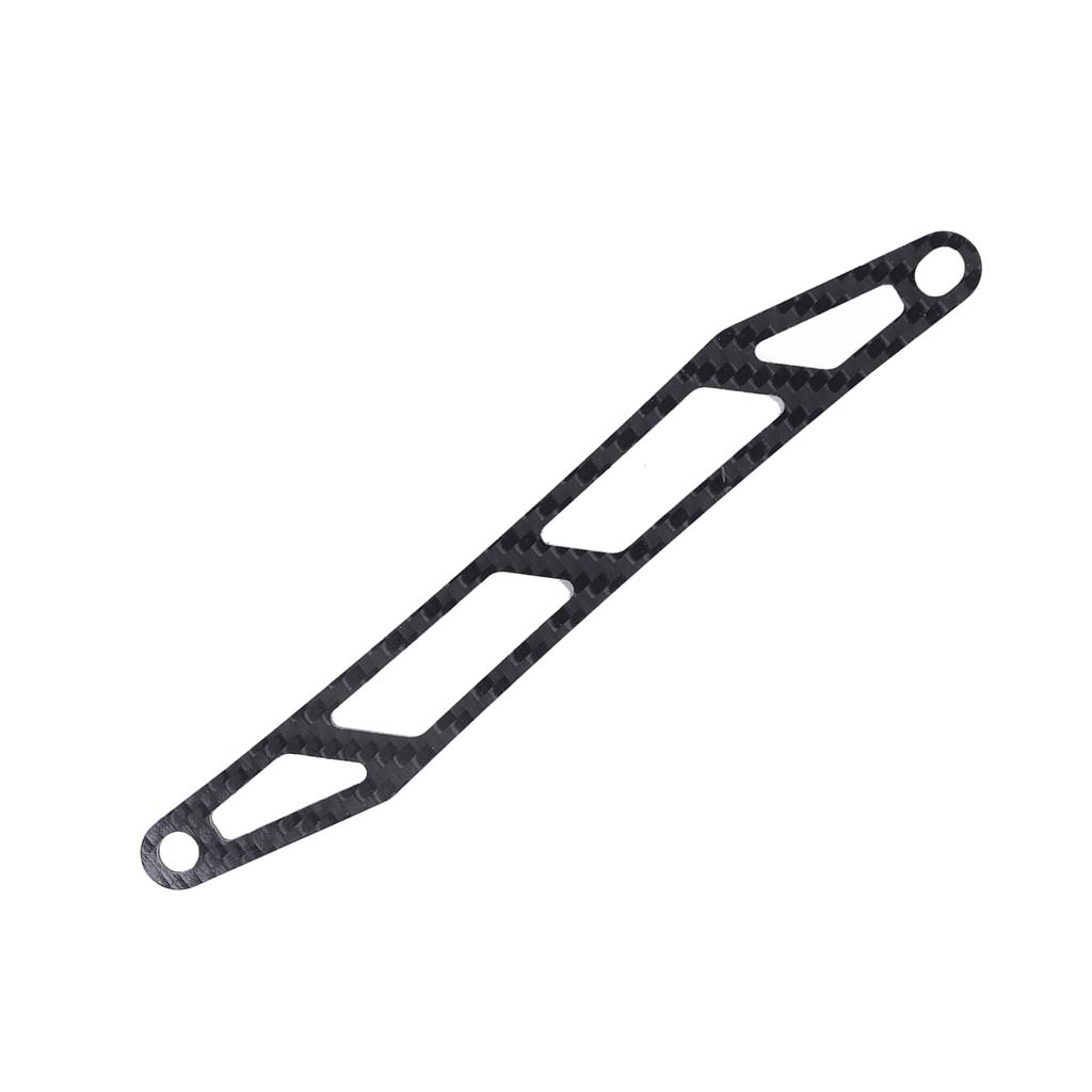 RC Battery Mount Plate Black Battery Bracket Carbon Fiber Easy Installation RC Car Parts for TAMIYA