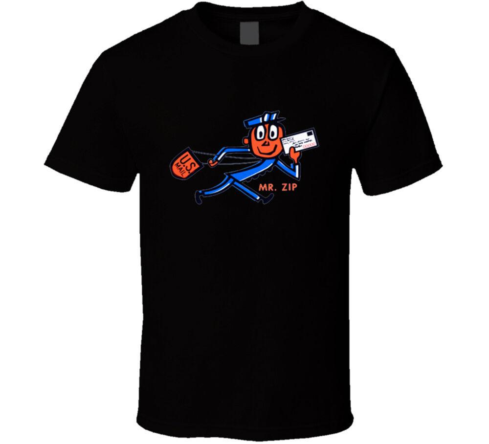Mr Zip Mascot Us Postal Service T Shirt