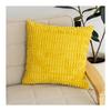 HAPPY SINGU RABO Cushion Cover 45 45 Scandinavian Korean Stylish Cute [Wheat Cordillera] [Fully Fluffy] [Embossed for Moisturizing and Absorbent]