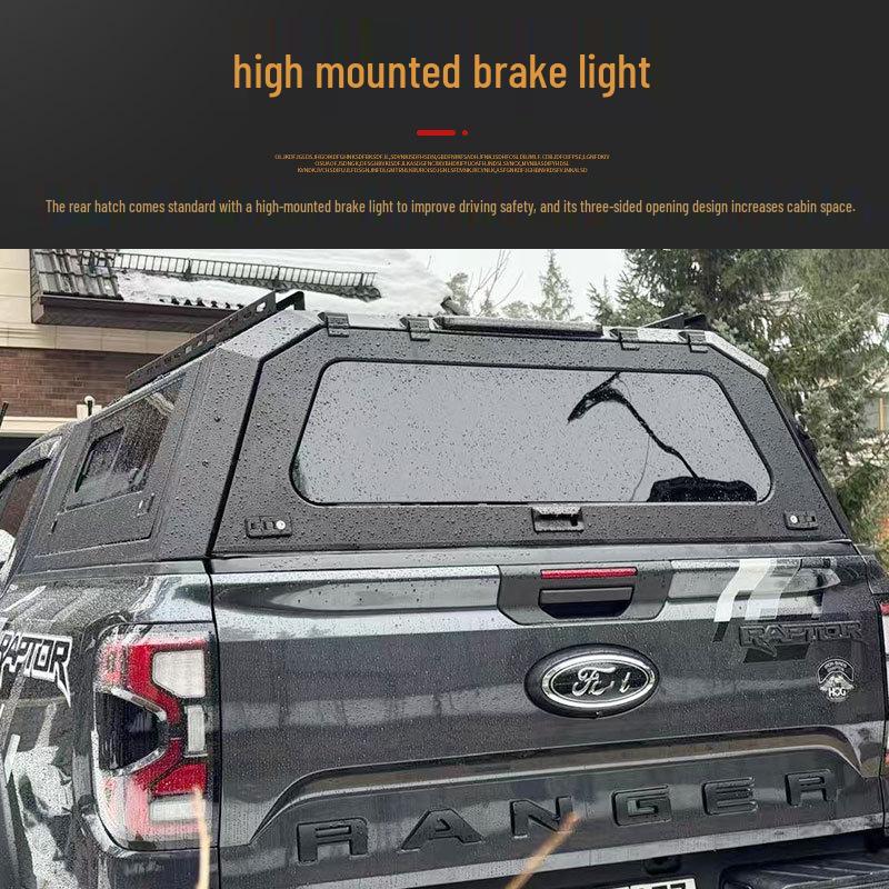 2023 Ford Ranger High Rear Trunk Lid - Modified Aluminum Alloy Edition