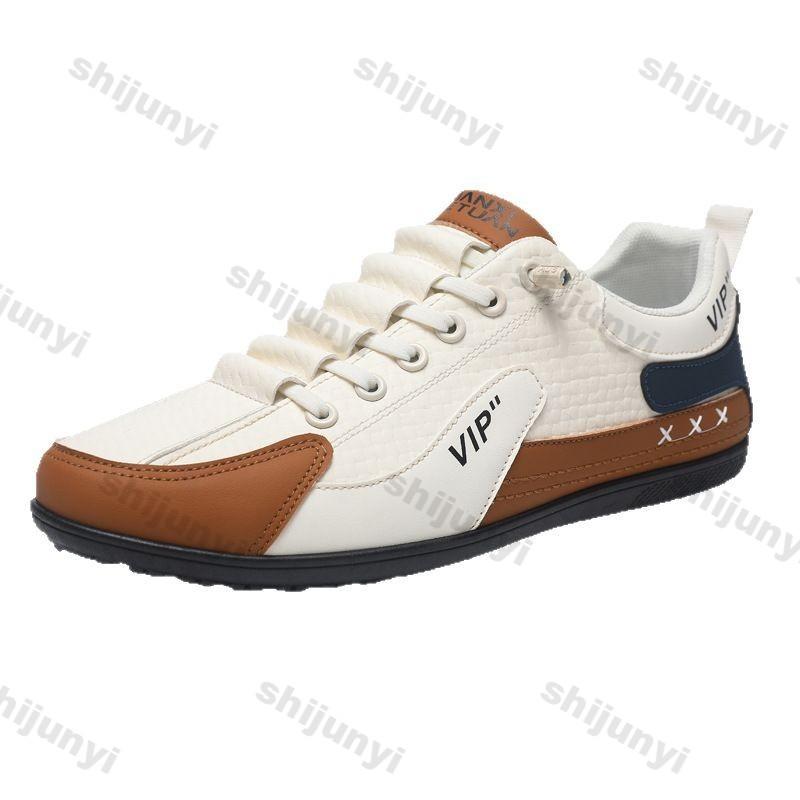 Outdoor Men's Casual Sneakers Breathable Comfortable Running Shoes 2026 Spring Autumn New Lightweight Soft Soled Fashi Flats