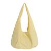 Candy Color Casual Tote Bag Large Capacity Japanese Style Shoulder Bag Nylon Shoulder Bag  Unisex