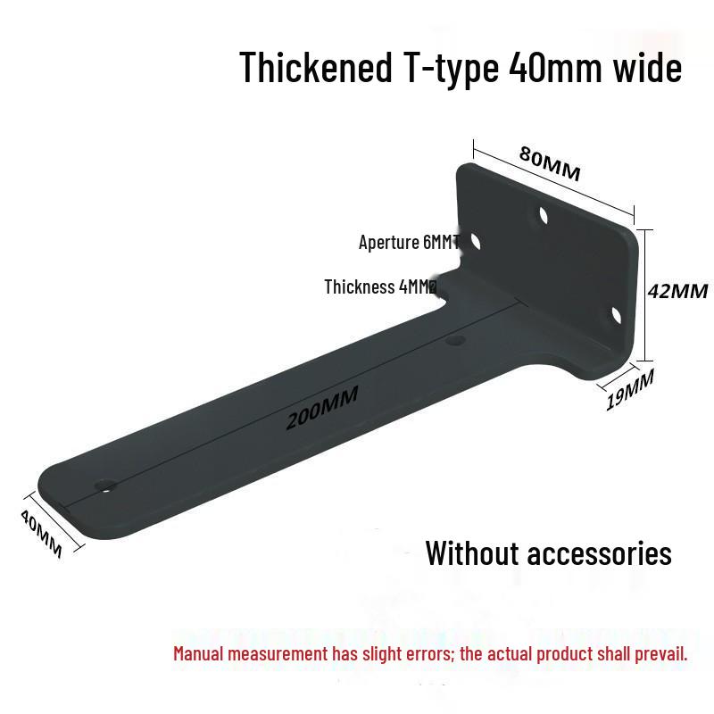 Soporte Triangular de Pared Invisible para Estantes de Escritorio o Mueble de TV