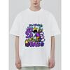 Black T Shirt With In My Bag Money And Character Graphic Print For Streetwear Fashion