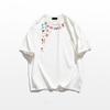 Fat MM cotton design short-sleeved t-shirt women's new summer American high street half-sleeved loose chic top
