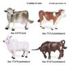 Realistic Bull Yak Model Heart Simulation Toy - Children's Cognitive Desktop Ornament