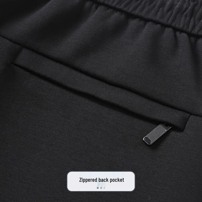 Futing Men's Lined Straight-Leg Casual Pants