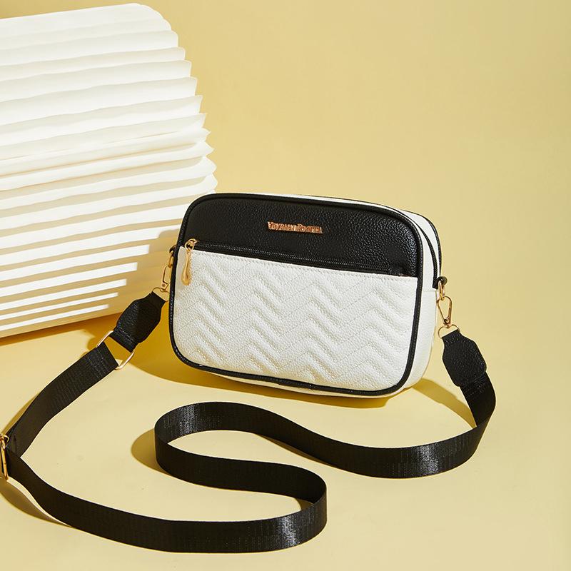 

Work Commuter Crossbody Small Satchel New Women s Shoulder Bag Double-Layer Small Square Phone Purse and Handbags AVE 22x6x16cm чёрный