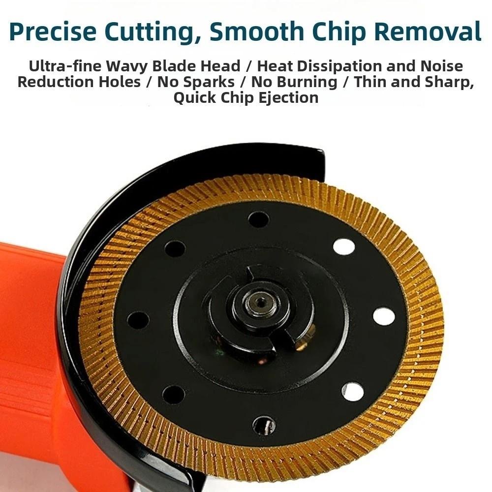 105MM Thin Diamond Saw Disc 1PC Angle Grinder Cutting Disc Diamond Cutting Disc Tiles Marble Etc
