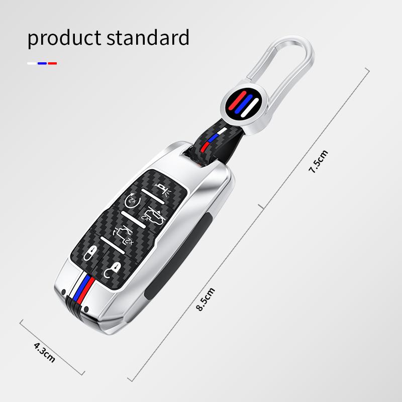 Zinc Alloy Car Key Case Remote Fobs Cover For Dodge RAM 1500 2500 3500 4500 5500 Pickup 2019 2020 2025 2025 Keychain Accessories