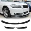 5PCS Front Bumper Lip Chin Spoiler Splitter Sporty Bumper Lip Body Kit Fit for 3 Series E90 E91 LCI 2007 to 2012