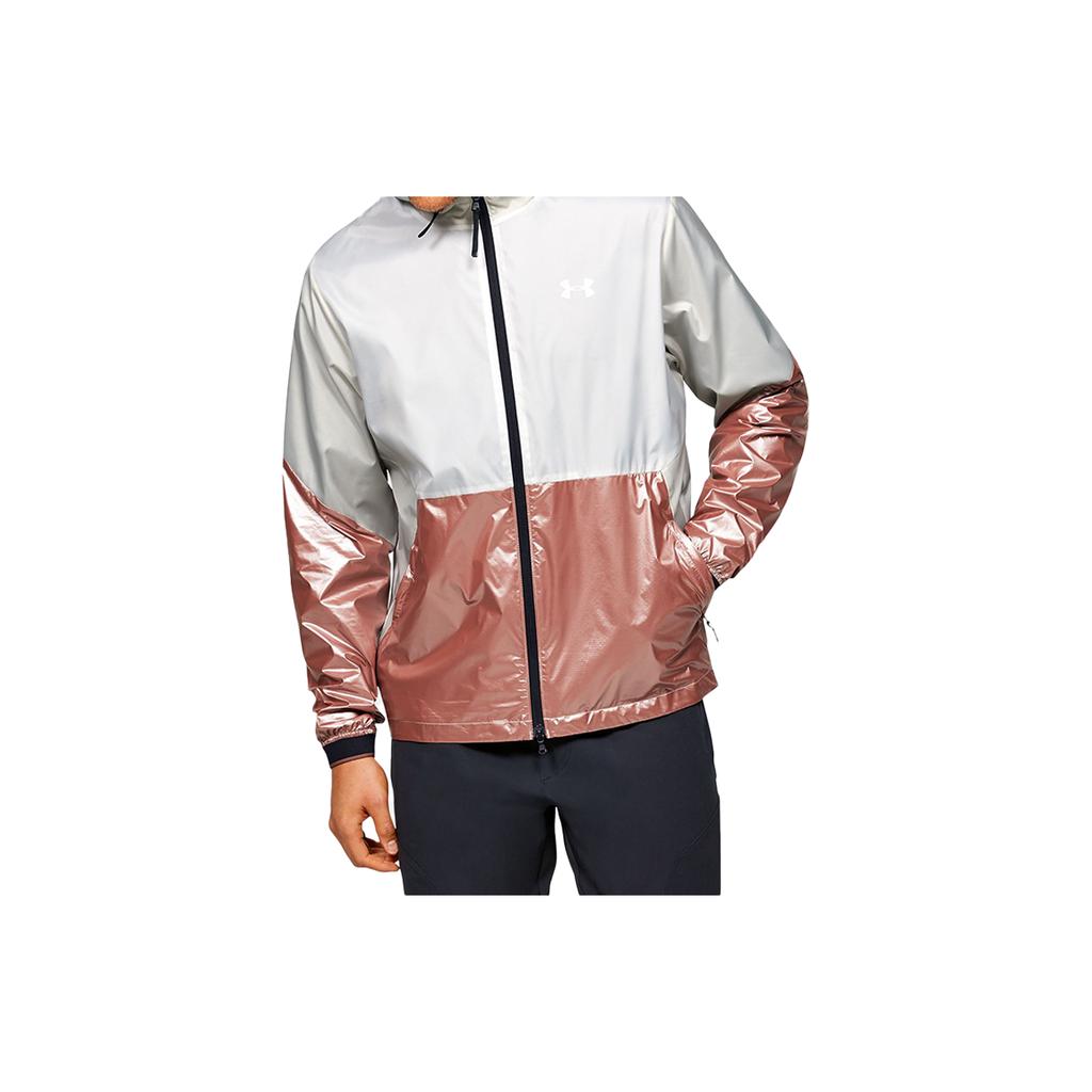 Under Armour Recover Training Sports Jacket Men Outerwear White 1353370-112