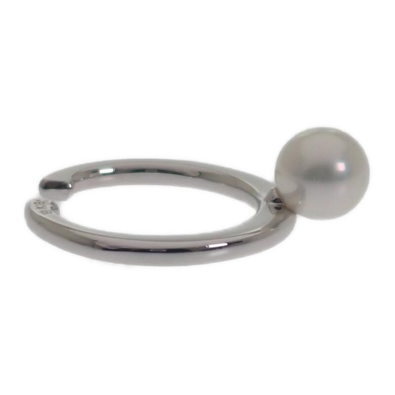 MIKIMOTO  PE-1747U Earring K18 white gold/Akoya Pearl Women