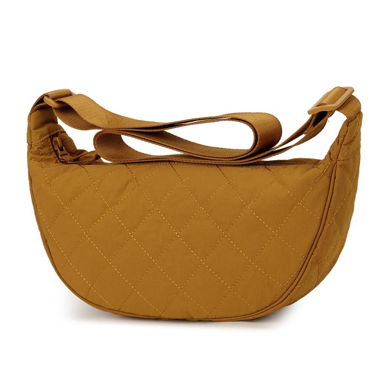 

Водонепроницаемая сумка через плечо в ромбовидную клетку для мужчин и женщин, легкая спортивная сумка на плечо жёлтый