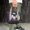 Hero Academia x OUTDOOR Mini Character Tote Bag with Keychain Shigaraki Tomura x Dabi x Toga Himiko ODHA13 Kuro [My PRODUCTS] -