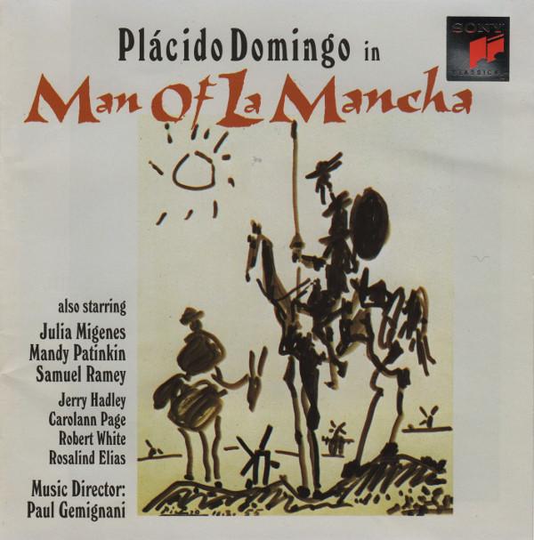 

CD PLACIDO DOMINGO - Man Of La Mancha SK46436 Sony Classical 1996 US Soundtracks & Musicals Used