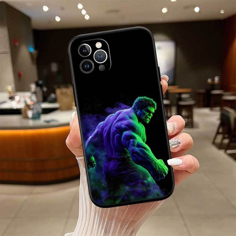 Marvel Hulk Shockproof Phone Case for iPhone 6 6s 7 8 11 12 13 14 15 16 17 16E XS Pro Max XR X SE Air