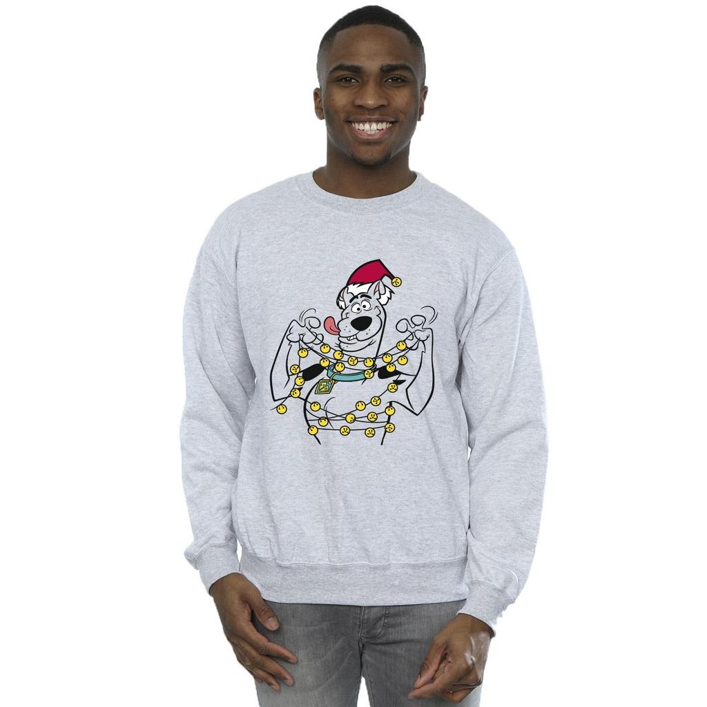 Scooby Doo Mens Christmas Bells Sweatshirt