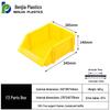 Large Wall-Mounted Plastic Screw Organizer with Compartments