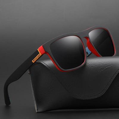 Gafas de sol deportivas polarizadas clásicas y cuadradas para hombre