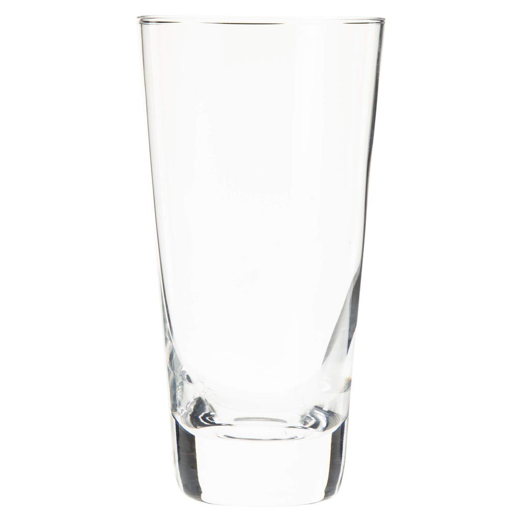 Toyo Sasaki Glass New Conical Tumbler Set of Made in Dishwasher Glass Juice Beer Highball Shochu Sour Commercial Glasses, 310ml, 6, Japan, Safe,