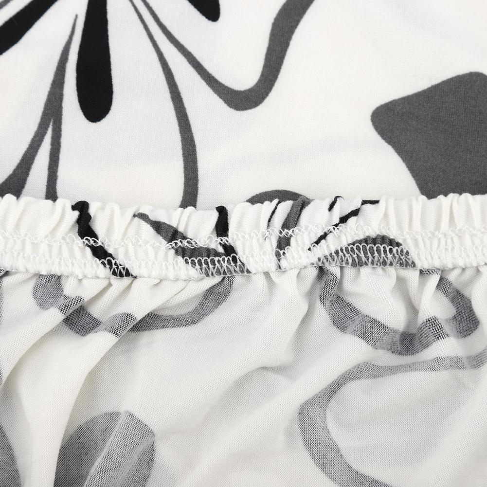 Elastische Stuhlhusse mit Polyesterdruck, abnehmbare Schutzhüllen für Zuhause, Hochzeit, Hotel