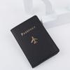 Lover Couple Passport Cover Holder Luggage Tag Hot Stamping Airplane for Women Men Travel Fashion Weddings Gift