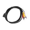 Plug Audio Adapter USB Female to RCA Male Cable Audio Cable Extension Cable Video Extension Cables