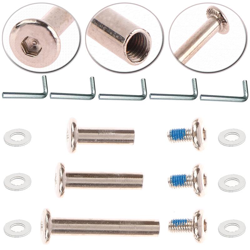 

4set stainles steel luggage screws luggage accessories Luggage Wheels Bolts Rivets 6*30/35/40mm and 5 L-shaped wrenches 4.0mm L wrench 4.0mm 5pcs