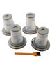 High Performance Washable Filter for For xforce & For flex 8 60 4 Filters and 1 Cleaning Brush for Enhanced Cleaning Efficiency