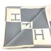 Hermes Avalon Plaid Logo Blanket Interior Throw Plaid Blanket